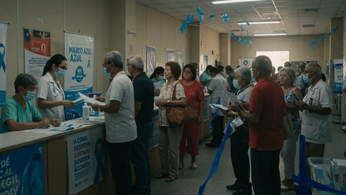Março Azul: exames de câncer de intestino triplicam no SUS