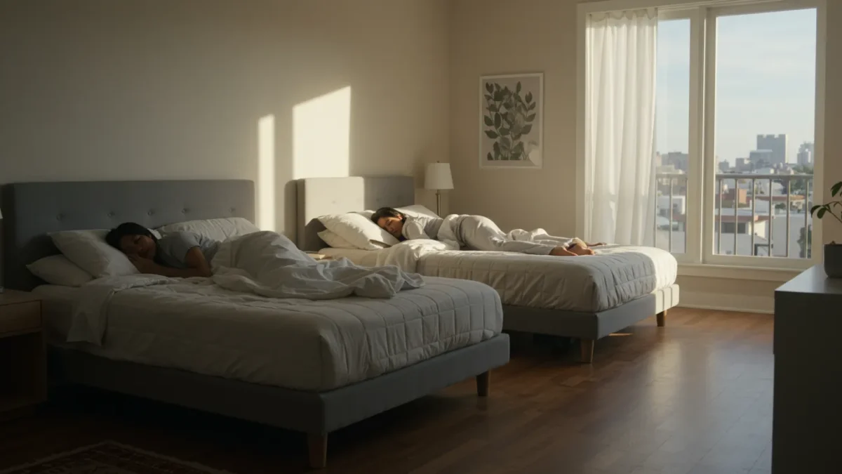 Saúde do sono: entenda como ‘divórcio do sono’ pode ajudar