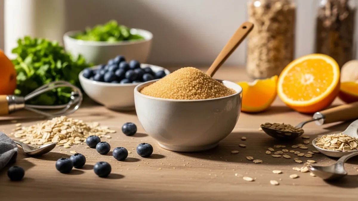 Açúcar demerara: benefícios, diferenças e como usar na dieta