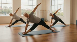 Benefícios do Pilates para idosos: mobilidade, equilíbrio e vida