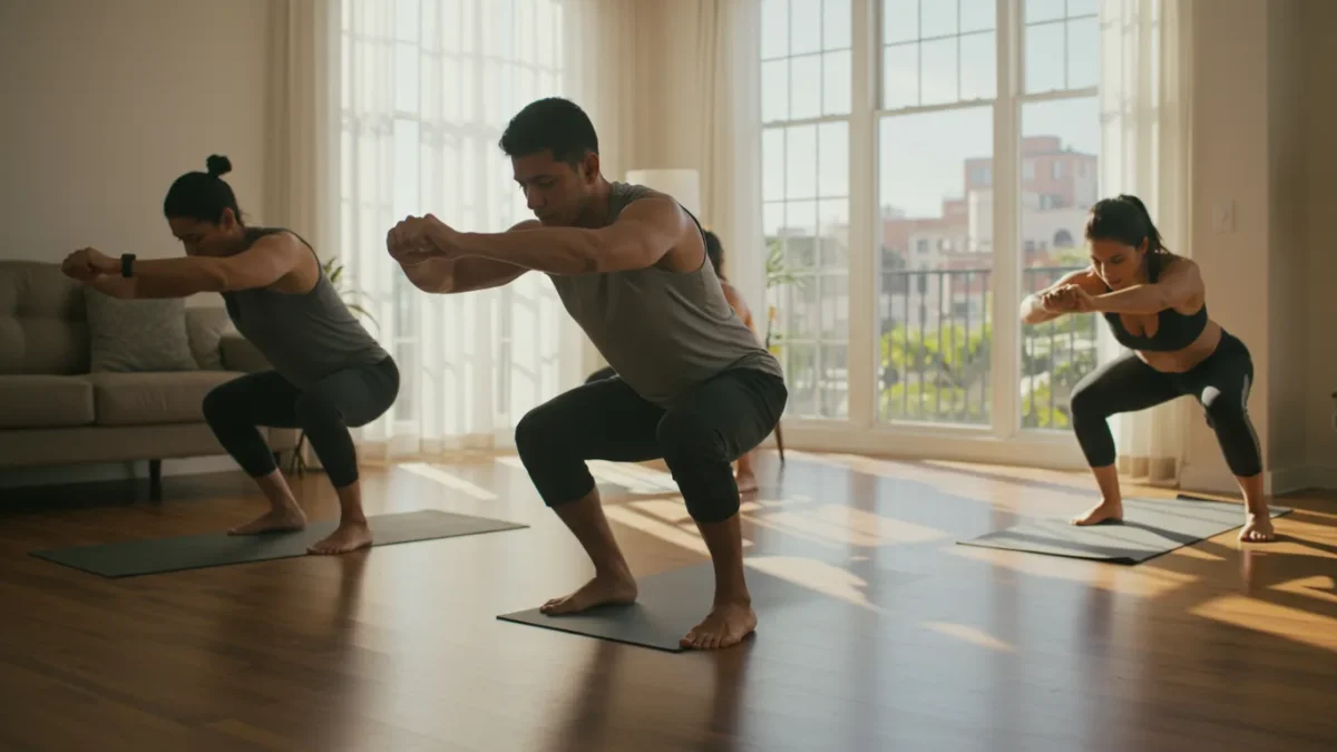 Treino em casa para emagrecer: exercícios que queimam gordura