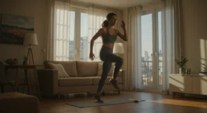 Treino HIIT em casa: maximize a queima de calorias em pouco tempo