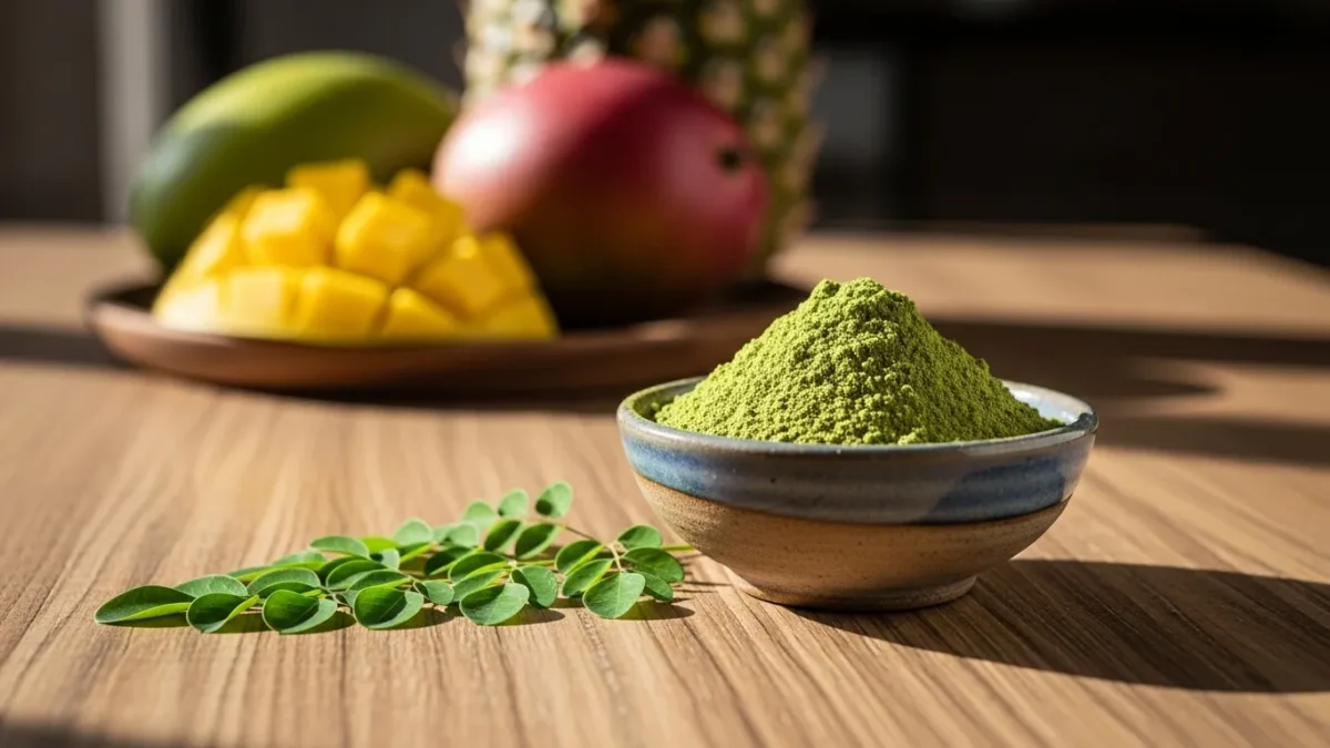 Pó de moringa: o que é, benefícios e como usar
