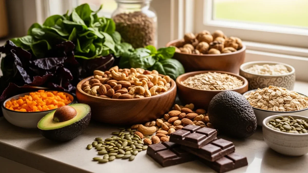 Alimentos ricos em magnésio: lista completa para sua dieta