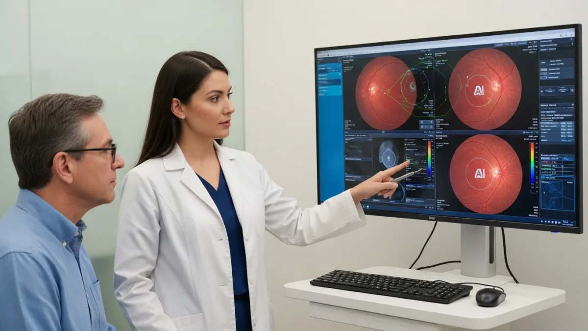 IA no diagnóstico médico: avanço em doenças da retina