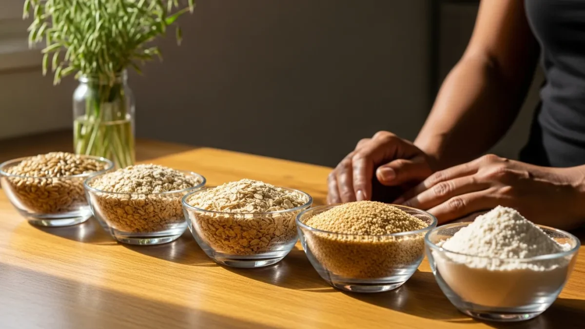 Tipos de aveia: em flocos, farelo, farinha e qual escolher